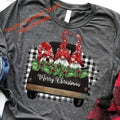 Merry Christmas Truck Gnomes Screen Print Transfer