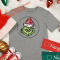 The Grinch Circle Screen Print Transfer
