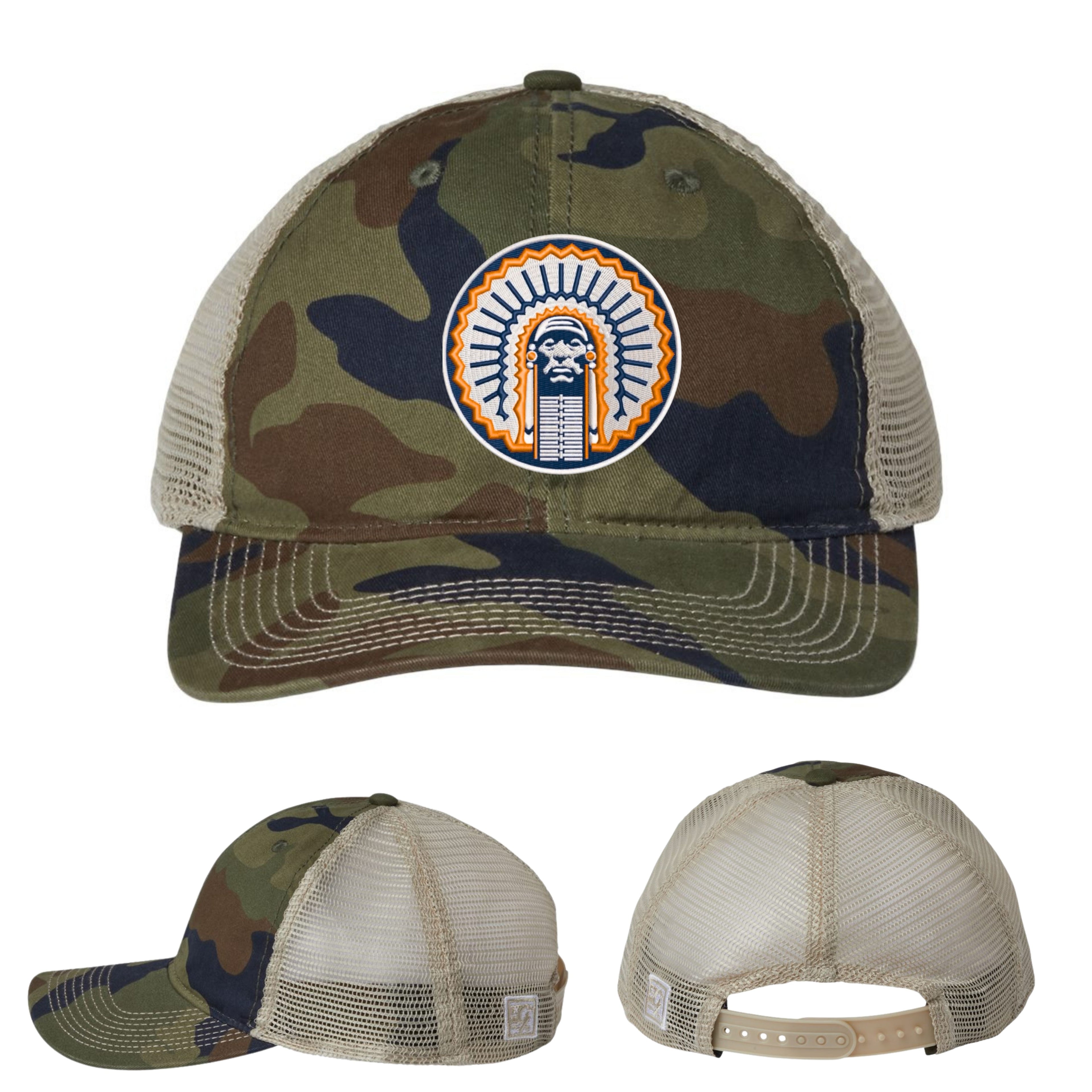 Throwback Embroidered Hat - Soft Trucker Hat