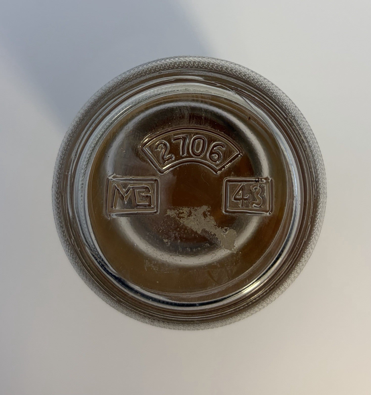 Vintage 1950s Maxwell House Instant Coffee Jar Red Star Lid Anchor Hocking