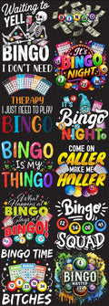 #1 – BINGO THEME DTF Gang Sheet – 22x60