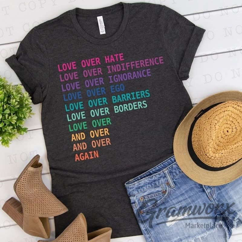 Love Over Hate T-Shirt