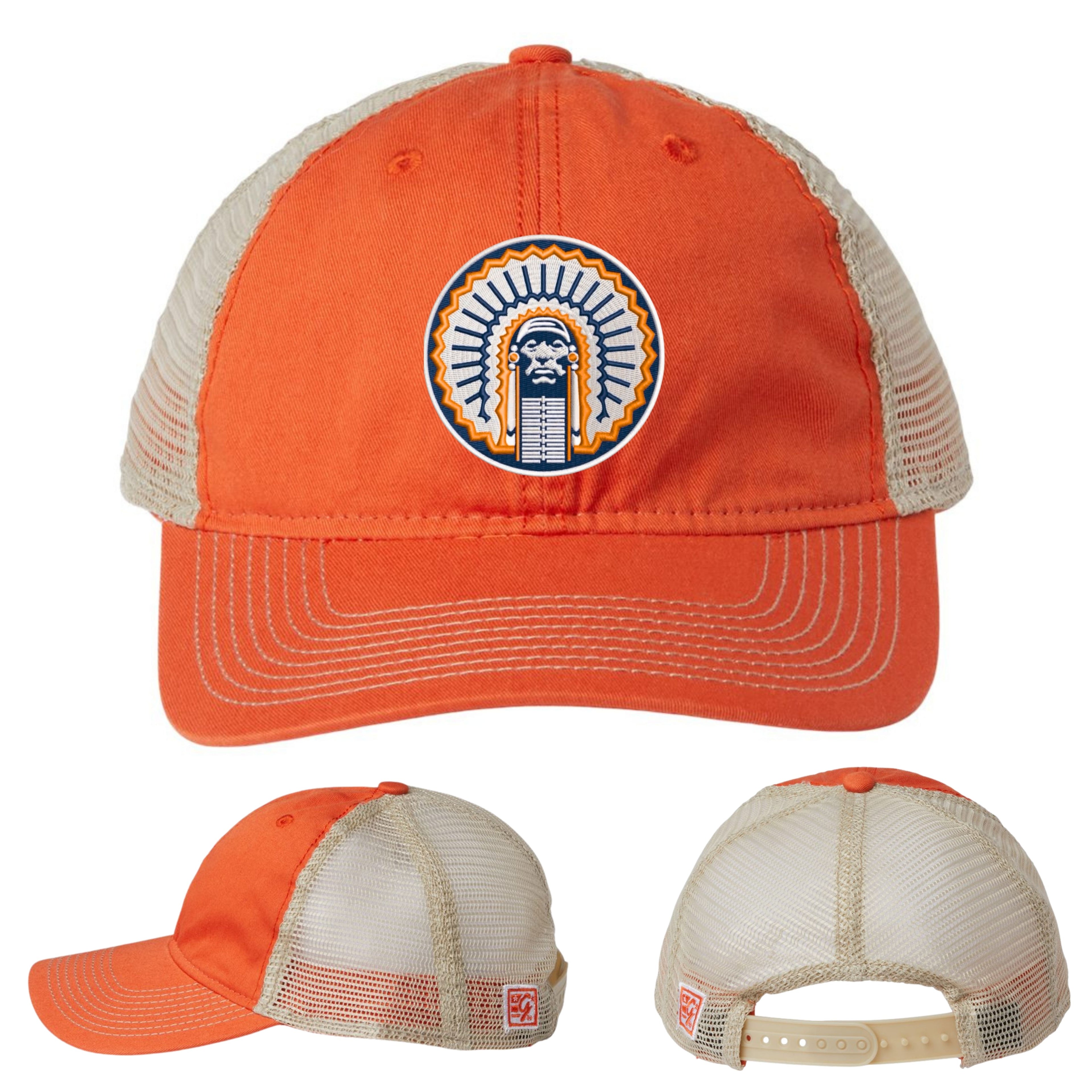 Throwback Embroidered Hat - Soft Trucker Hat