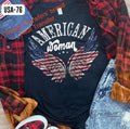 American Woman Screen Print Transfer