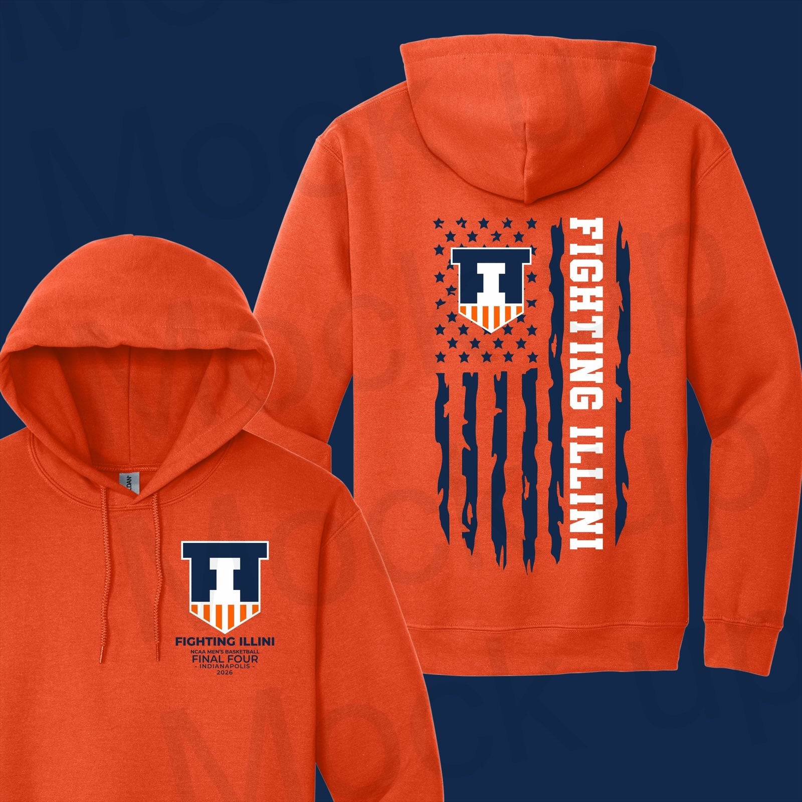 Illini Basketball - Flag - Final Four