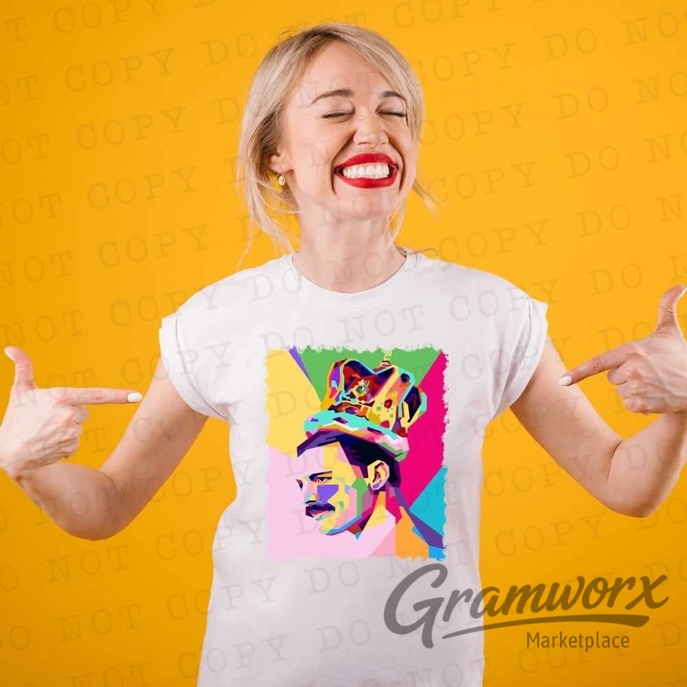 Queen - Freddy Mercury - T-shirt