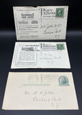 1911-1916 Chilton Automobile Trade Journal Advertising Postcards Lot of 3