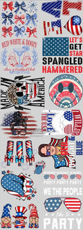 #2 – 4th of July DTF Gang Sheet – 22x60