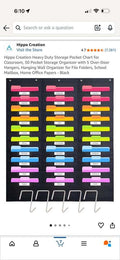 30 Pocket Hanging Organizer Set – Classroom / Retail Storage – Lot of 3