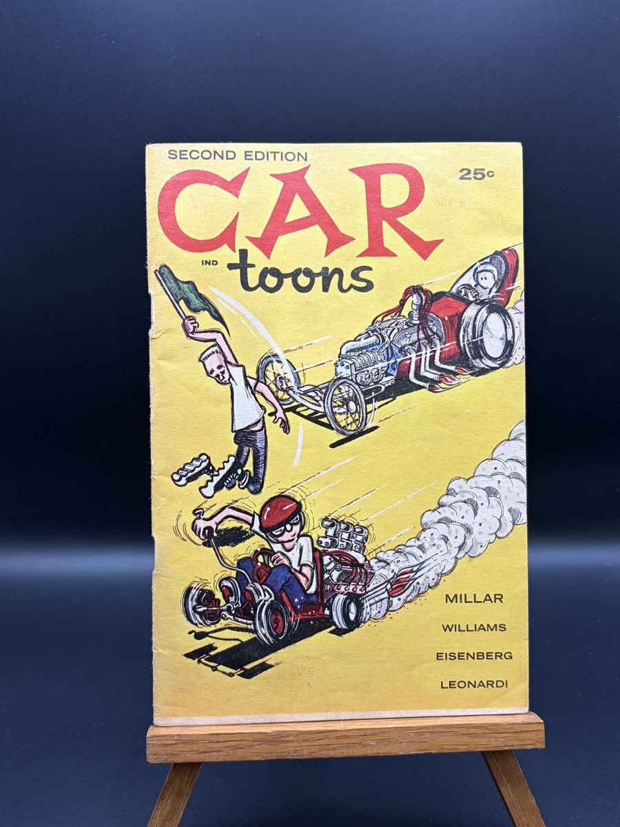 1960 CARtoons #2 Second Edition 25c Pete Millar Trend Hot Rod Comic Magazine