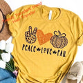 Peace Love Fall Screen Print Transfer