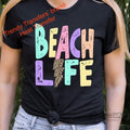 Beach Life - Bolt - Screen Print Transfer