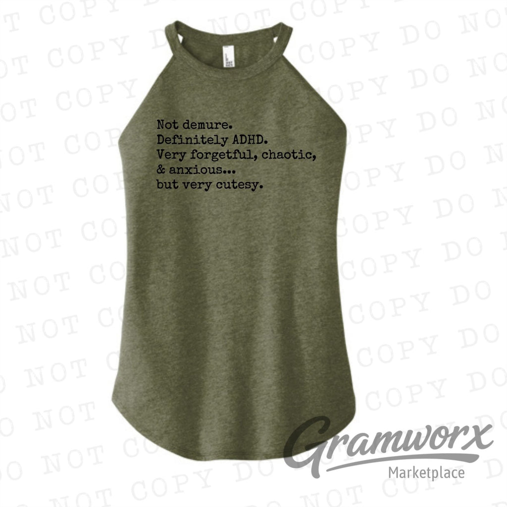 Not Demure Graphic Tee