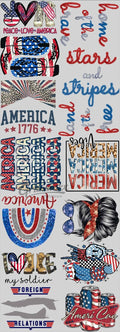 #4 – 4th of July DTF Gang Sheet – 22x60
