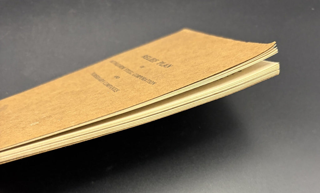 1924 Bethlehem Steel Relief Plan Employee Benefits Booklet Industrial History