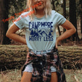 Camp More Worry Less Screen Print Transfer