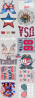 #5 – 4th of July DTF Gang Sheet – 22x60