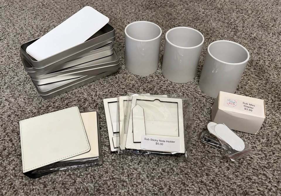 Teacher/Office Sublimation Bundle – Office + Magnet Blanks Bulk Lot