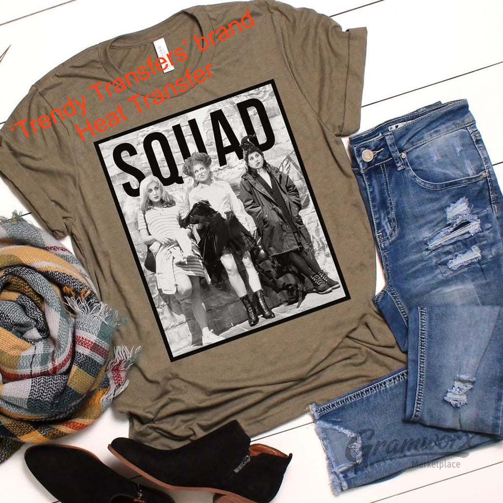 Squad - Sanderson Sisters Screen Print Transfer
