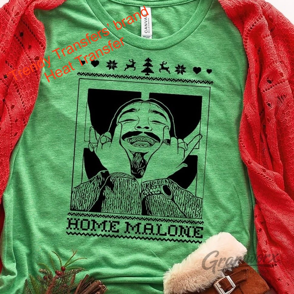Home Malone Screen Print Transfer