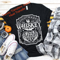 Nightmare Whiskey - White Screen Print Transfer