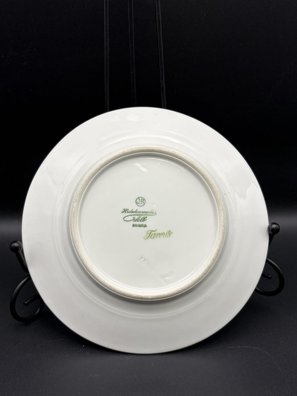 Hutschenreuther Favorit 6" Gold Encrusted Fruit Grape Porcelain Plate