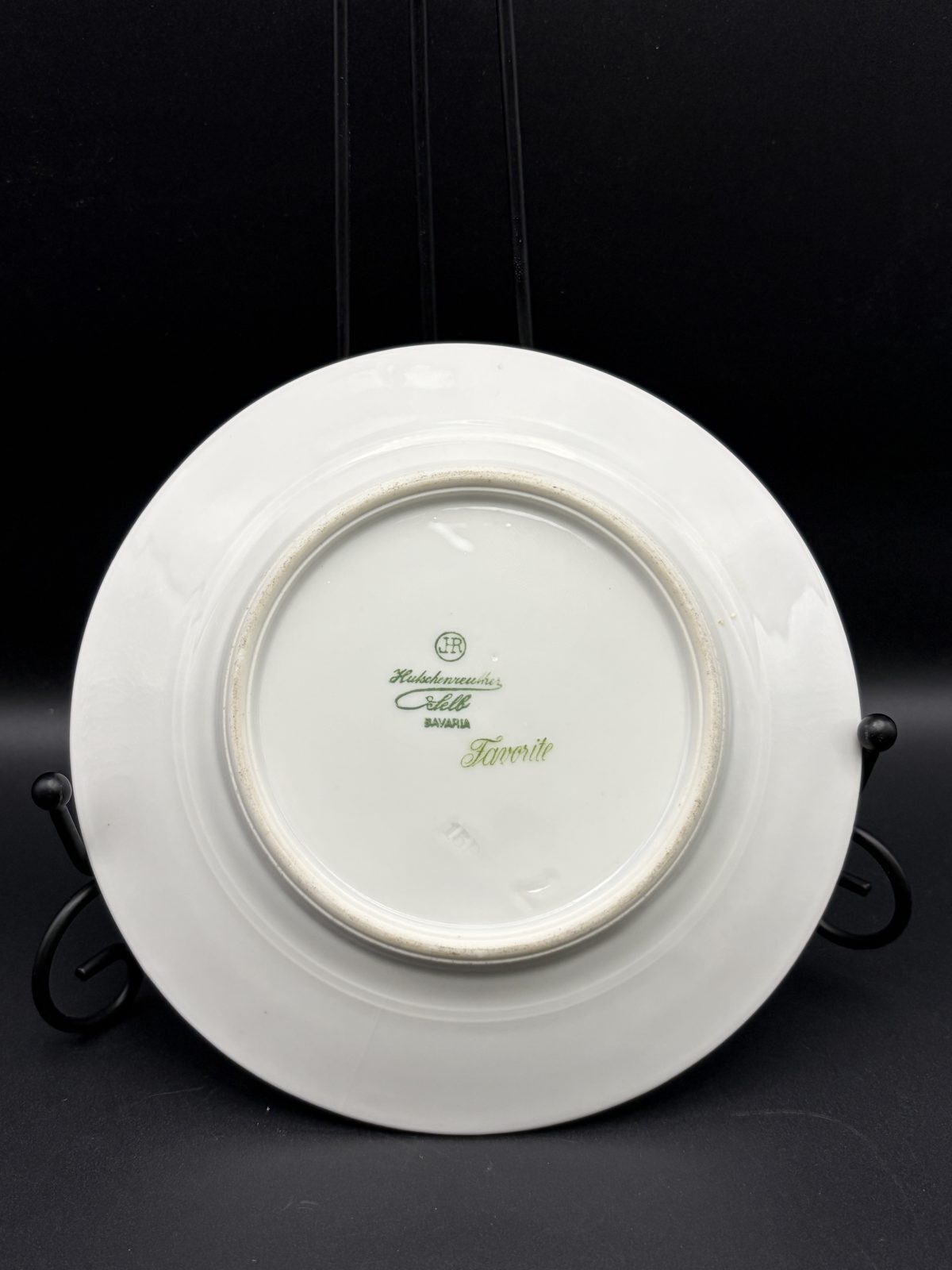 Hutschenreuther Favorit 6" Gold Encrusted Fruit Grape Porcelain Plate