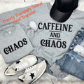 Caffeine And Chaos Screen Print Transfer