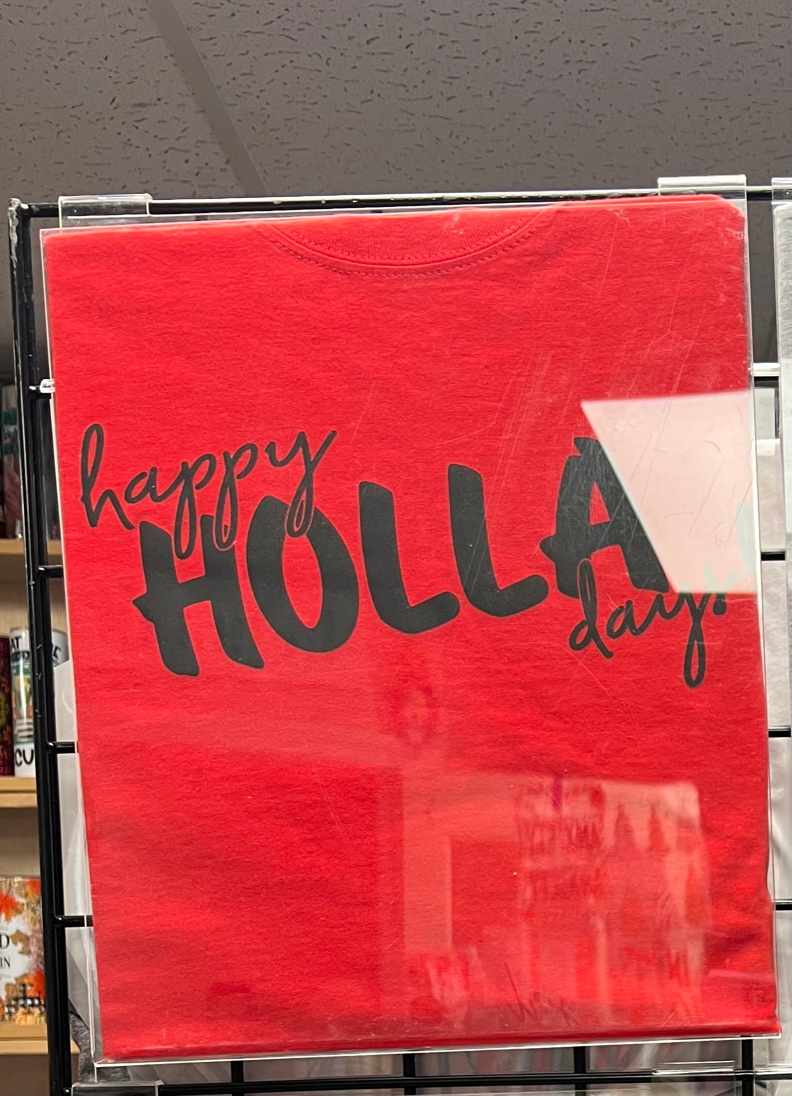 Happy Holla Days! Screen Print Transfer