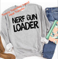 Nerf Gun Loader Screen Print Transfer