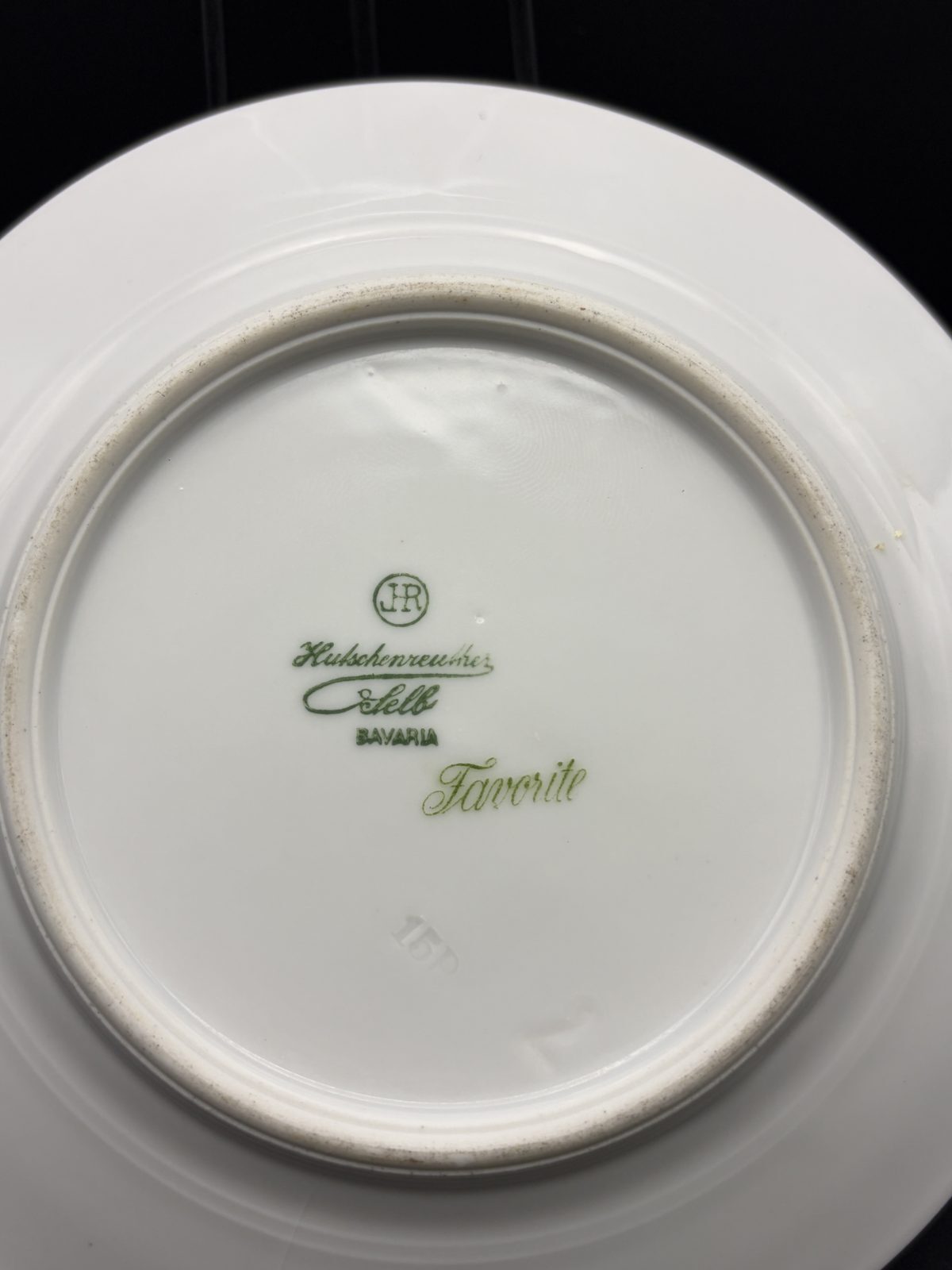 Hutschenreuther Favorit 6" Gold Encrusted Fruit Grape Porcelain Plate