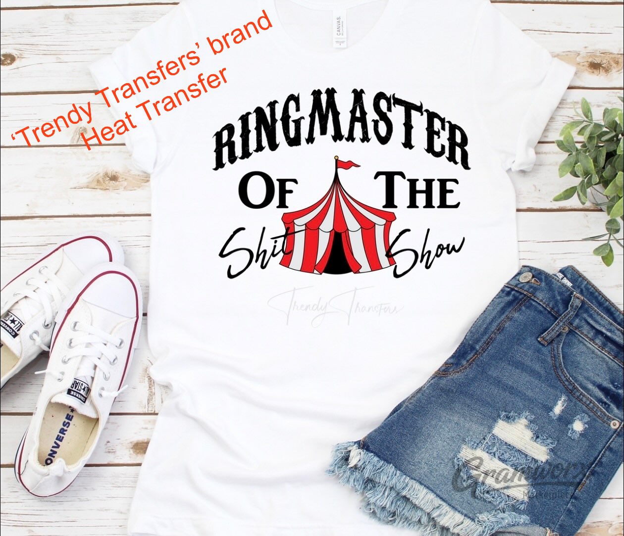 Ringmaster Of The Shitshow Screen Print Transfer