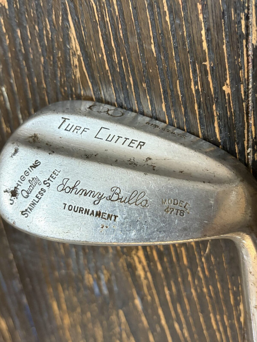 Vintage J.C. Higgins Johnny Bulla 47TS Turf Cutter 7 & 8 Irons Pair