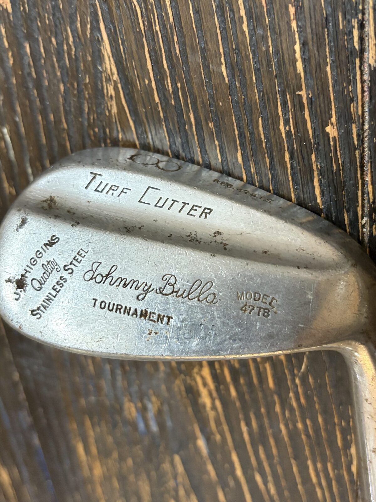 Vintage J.C. Higgins Johnny Bulla 47TS Turf Cutter 7 & 8 Irons Pair