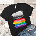When You Reduce Life to Black And WhiteYou'll Never See The Rainbows Screen Print Transfer