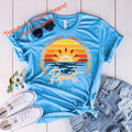 Sunrise Sunburn Sunset Screen Print Transfer