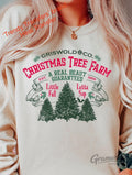 Griswold Co. Christmas Tree Farms Screen Print Transfer