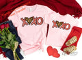 XOXO - Leopard Heart Screen Print Transfer