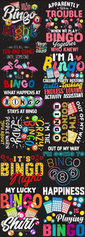 #2 – BINGO THEME DTF Gang Sheet – 22x60