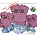 Mama - Glitter - Leopard - Bolt - Line and Mini - Glitter - Leopard - Bolt - Line Screen Print Transfer