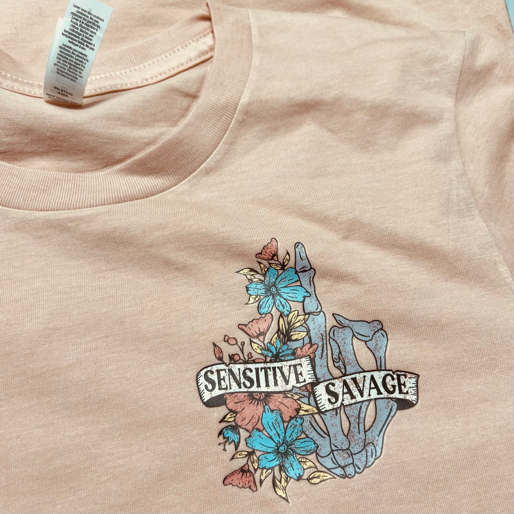 Sensitive - Savage Screen Print Transfer