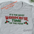 It's The Most Wonderful Time Of The Year Screen Print Transfer