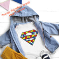 Super Autism Puzzle Screen Print Transfer