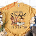 I'ts The Most Wonderful Time Of The Year Screen Print Transfer
