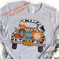 Harvest Season Truck Screen Print Transfer