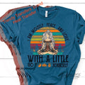 I Am Mostly Peace And Love With A Little Go F*@! Yourself Screen Print Transfer