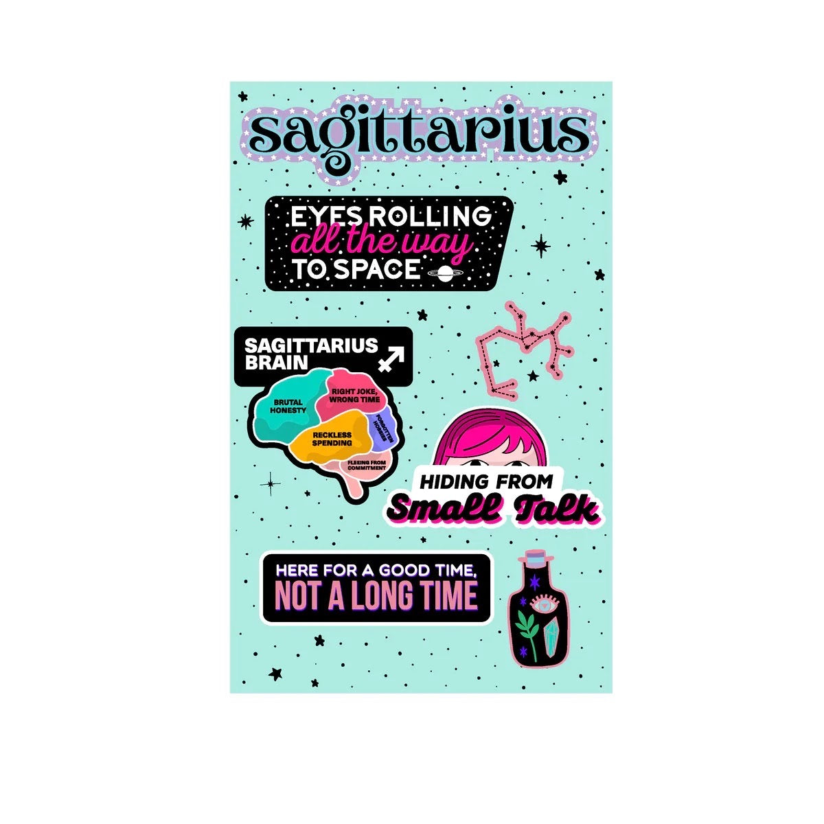 Astrology Sticker Sheets