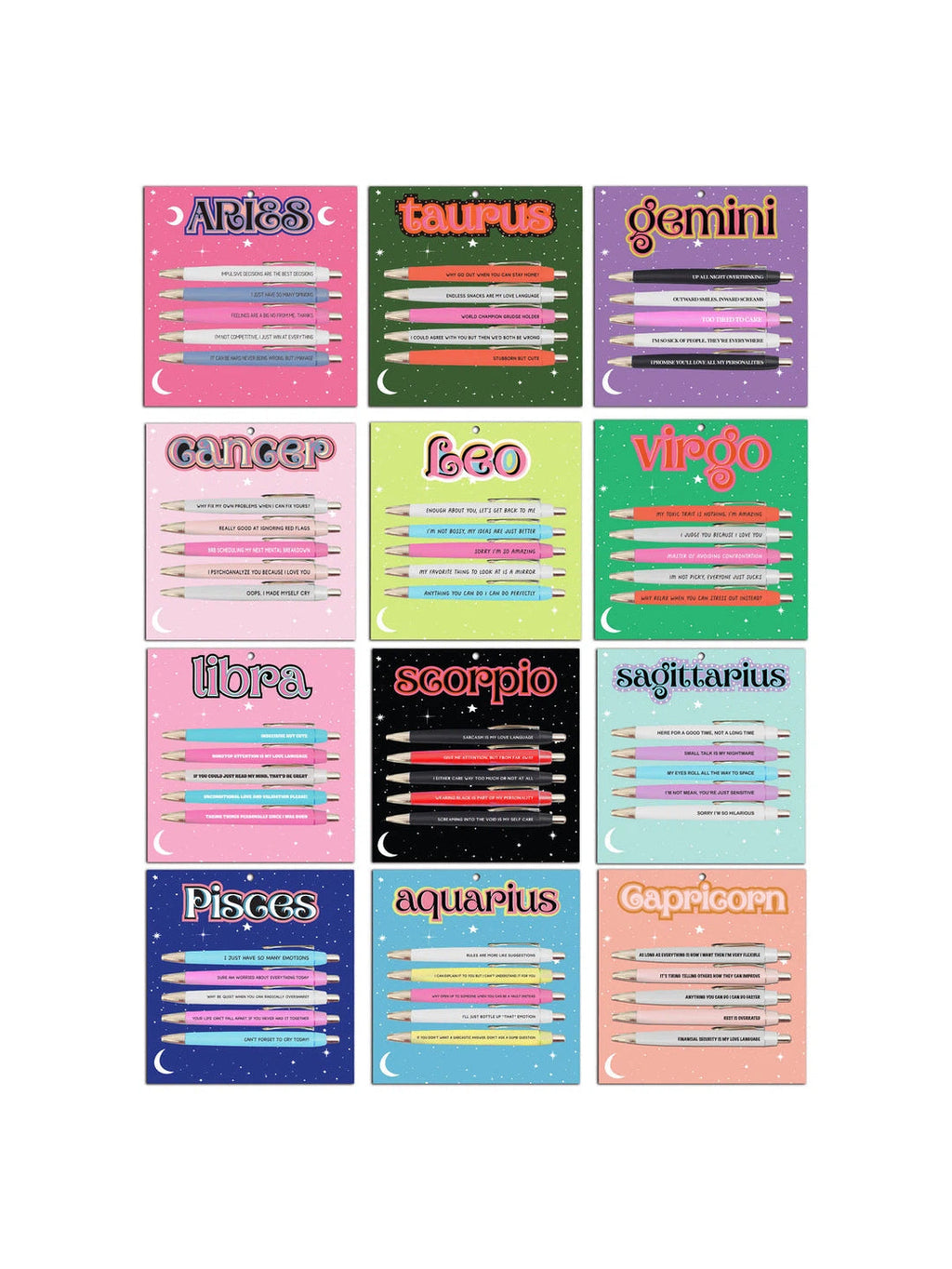 Astrology Pen Sets