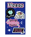 Astrology Sticker Sheet - Pisces (February 19 – March 20)