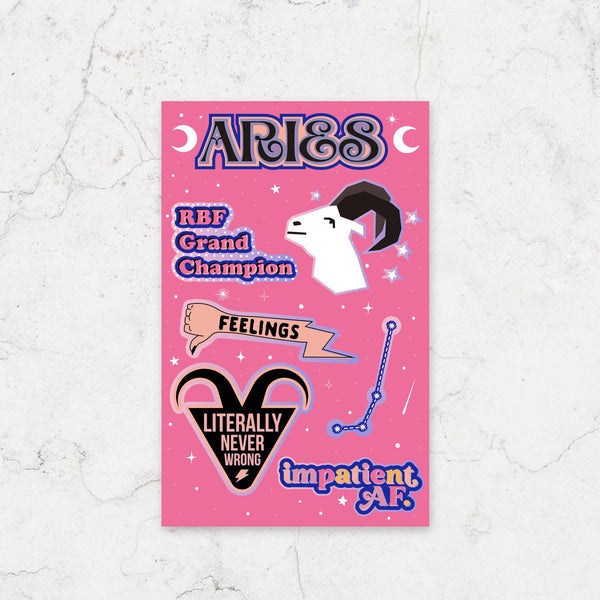 Astrology Sticker Sheets
